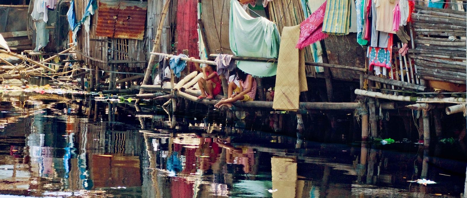 Die Slums in Manila