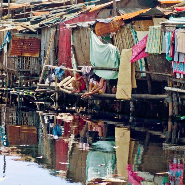 Die Slums in Manila